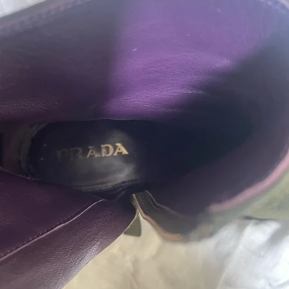 Prada suede ankle boots - Picture 5 of 7